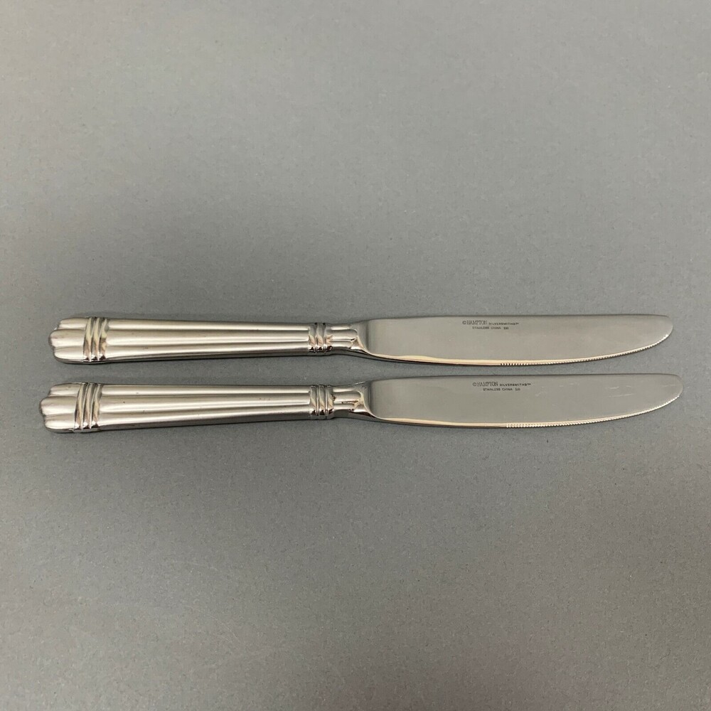 Hampton Silversmith Stainless Steel 235 Knives Lot of 2